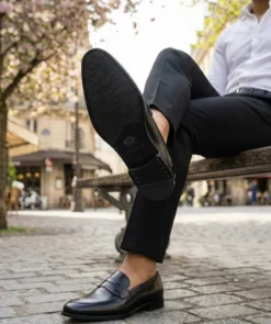 finsburyshoes shop Mocassin LUTON Noir*Homme Best Seller|Mocassins
