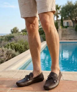 finsburyshoes shop Mocassin MARBELLA Grainé Marron*Homme Toutes Les Chaussures|Semelle Gomme