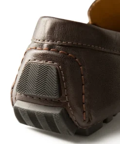 finsburyshoes shop Mocassin MARBELLA Grainé Marron*Homme Toutes Les Chaussures|Semelle Gomme