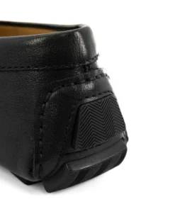 finsburyshoes shop Mocassin MARBELLA Grainé Noir*Homme Toutes Les Chaussures|Semelle Gomme