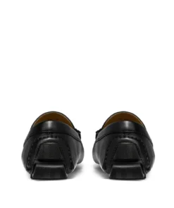 finsburyshoes shop Mocassin MARBELLA Grainé Noir*Homme Toutes Les Chaussures|Semelle Gomme