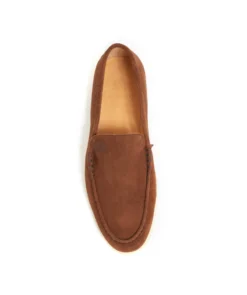 finsburyshoes shop Mocassin MONACO Daim Marron* Maroquinerie|Tous Les Accessoires