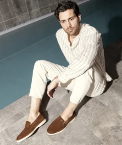 finsburyshoes shop Mocassin MONACO Daim Marron* Maroquinerie|Tous Les Accessoires