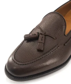 finsburyshoes shop Mocassin OLDEN Grainé Marron*Homme Best Seller|Toutes Les Chaussures