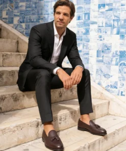 finsburyshoes shop Mocassin OLDEN Grainé Marron*Homme Best Seller|Toutes Les Chaussures