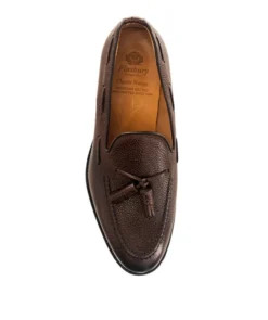 finsburyshoes shop Mocassin OLDEN Grainé Marron*Homme Best Seller|Toutes Les Chaussures
