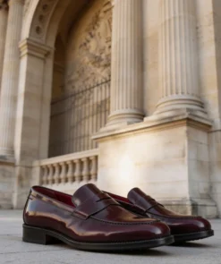 finsburyshoes shop Mocassin OSCAR Bordeaux*Homme Toutes Les Chaussures|Cousu Blake