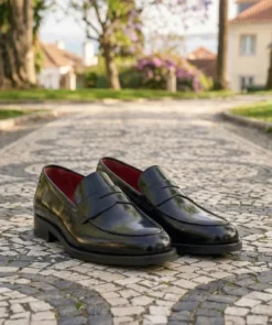 finsburyshoes shop Mocassin OSCAR Noir*Homme Toutes Les Chaussures|Cousu Blake