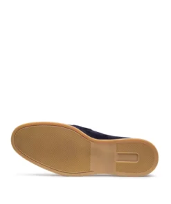 finsburyshoes shop Mocassin PORTOBELLO Daim Bleu Marine*Homme Toutes Les Chaussures|Semelle Gomme