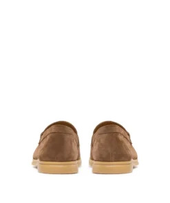 finsburyshoes shop Mocassin PORTOBELLO Daim Noisette*Homme Toutes Les Chaussures|Semelle Gomme