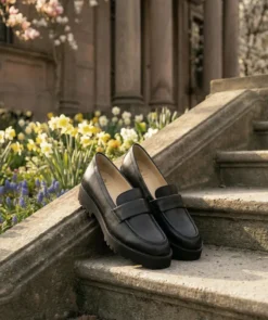 Finsbury Shoes Mocassins ADELE Noir*Femme Nouveautés|Best Seller