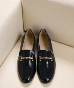 Finsbury Shoes Mocassins AMELIE Vernis Marine*Femme Nouveautés|Mocassins & Derbies