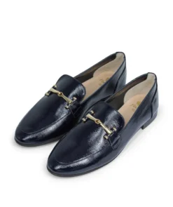 Finsbury Shoes Mocassins AMELIE Vernis Marine*Femme Nouveautés|Mocassins & Derbies