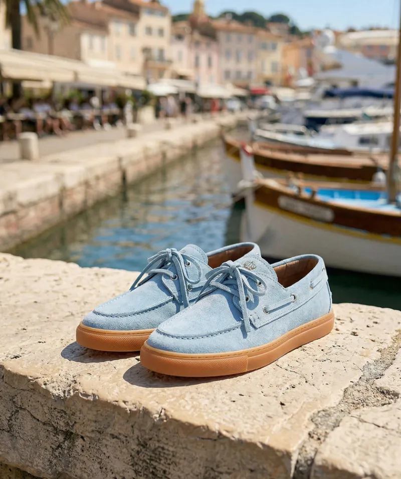 Finsbury Shoes Mocassins ANITA Ciel*Femme Nouveautés|Mocassins & Derbies