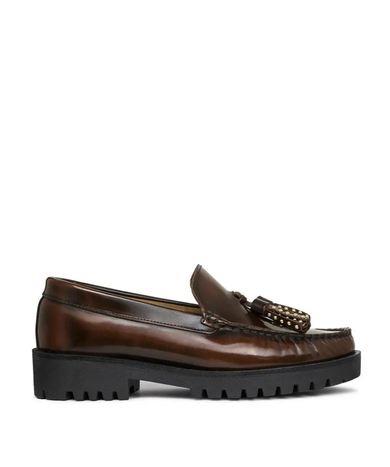 finsburyshoes shop Mocassins ARIANE Brun*Femme Nouveautés|Mocassins & Derbies
