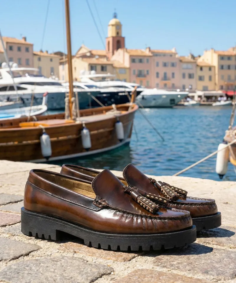 finsburyshoes shop Mocassins ARIANE Brun*Femme Nouveautés|Mocassins & Derbies