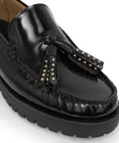 finsburyshoes shop Mocassins ARIANE Noir*Femme Mocassins & Derbies|Nouveautés