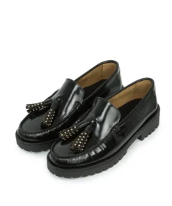finsburyshoes shop Mocassins ARIANE Noir*Femme Mocassins & Derbies|Nouveautés