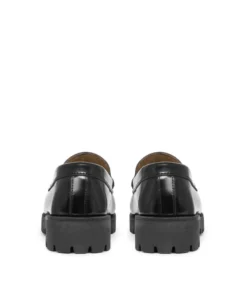finsburyshoes shop Mocassins ARIANE Noir*Femme Mocassins & Derbies|Nouveautés