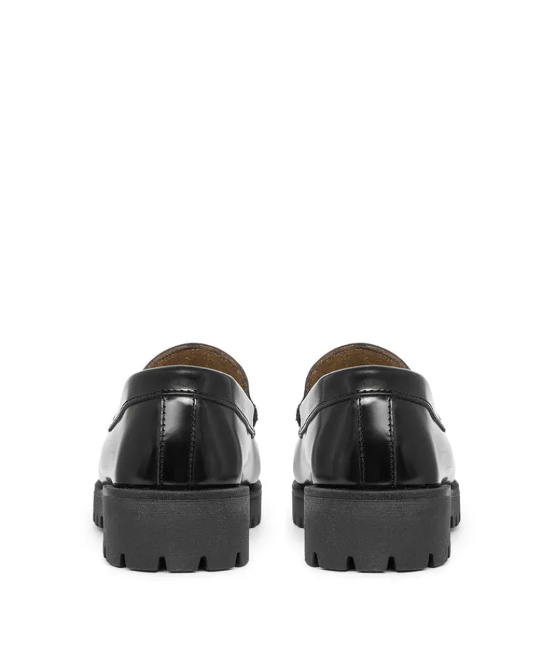 finsburyshoes shop Mocassins ARIANE Noir*Femme Mocassins & Derbies|Nouveautés