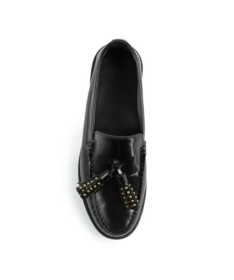 finsburyshoes shop Mocassins ARIANE Noir*Femme Mocassins & Derbies|Nouveautés