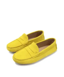 finsburyshoes shop Mocassins ARLEQUIN Jaune citrine* Toutes Les Chaussures|Chaussures Casual