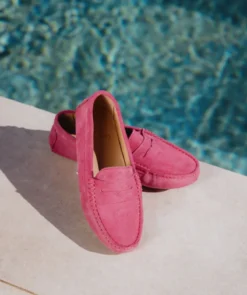 finsburyshoes shop Mocassins ARLEQUIN Rose Magnolia* Toutes Les Chaussures|Chaussures Casual