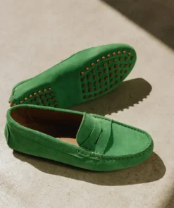 finsburyshoes shop Mocassins ARLEQUIN Vert Emeraude* Toutes Les Chaussures|Chaussures Casual
