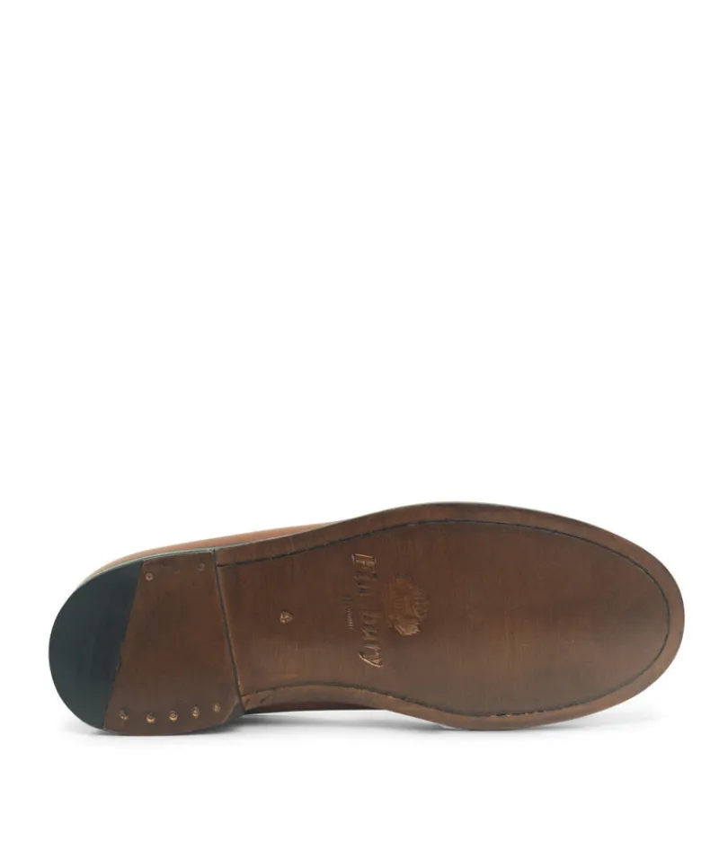 finsburyshoes shop Mocassins Bicolore LILOU Armagnac et Blanc*Femme Best Seller|Mocassins & Derbies