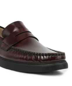 finsburyshoes shop Mocassins EDUARDO Bordeaux Lisse*Homme Nouveautés|Toutes Les Chaussures