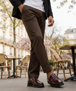 finsburyshoes shop Mocassins EDUARDO Bordeaux Lisse*Homme Nouveautés|Toutes Les Chaussures