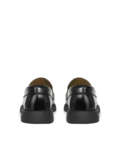 finsburyshoes shop Mocassins EDUARDO Noir Lisse*Homme Nouveautés|Toutes Les Chaussures