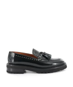 finsburyshoes shop Mocassins EGLANTINE Noir*Femme Mocassins & Derbies|Tous Les Souliers