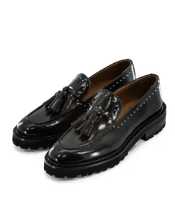 finsburyshoes shop Mocassins EGLANTINE Noir*Femme Mocassins & Derbies|Tous Les Souliers