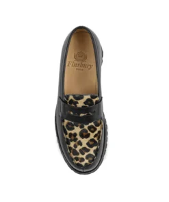 finsburyshoes shop Mocassins LILOU Gomme Léopard*Femme Nouveautés|Mocassins & Derbies