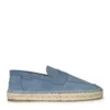 Finsbury Shoes Mocassins NEVADA Daim Bleu*Homme Nouveautés|Toutes Les Chaussures