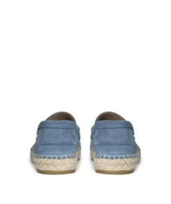 Finsbury Shoes Mocassins NEVADA Daim Bleu*Homme Nouveautés|Toutes Les Chaussures
