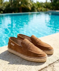 Finsbury Shoes Mocassins NEVADA Daim Marron*Homme Nouveautés|Toutes Les Chaussures