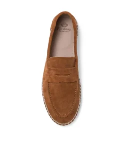 Finsbury Shoes Mocassins NEVADA Daim Marron*Homme Nouveautés|Toutes Les Chaussures