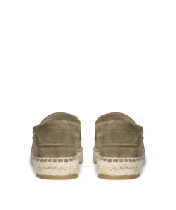 Finsbury Shoes Mocassins NEVADA Daim Olive*Homme Nouveautés|Toutes Les Chaussures