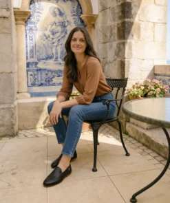 finsburyshoes shop Mocassins PALOMA Noir*Femme Mocassins & Derbies|Tous Les Souliers