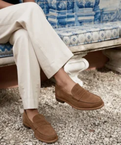 finsburyshoes shop Mocassins TIFFANY Marron Tigre*Femme Mocassins & Derbies|Tous Les Souliers