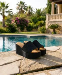Finsbury Shoes Mule SABRINA NOIR*Femme Nouveautés|Sandales
