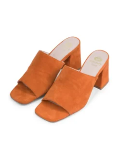 Finsbury Shoes Mule SONIA Orange*Femme Nouveautés|Sandales