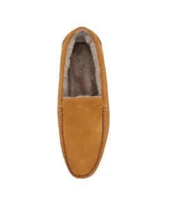 finsburyshoes shop Pantoufle Fourrée HOMS Daim Marron Clair* Toutes Les Chaussures|Chaussures Casual