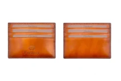finsburyshoes shop Porte-cartes Gold Patiné*Homme Maroquinerie|Tous Les Accessoires