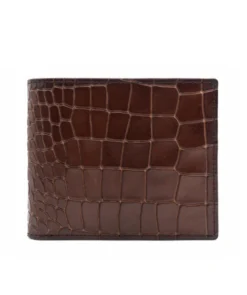 finsburyshoes shop Portefeuille Croco Marron*Homme Maroquinerie|Tous Les Accessoires