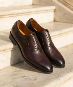 finsburyshoes shop Richelieu ANDREAS Marron Patiné*Homme Grandes Tailles|Toutes Les Chaussures