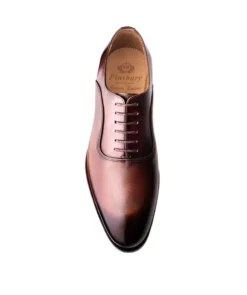 finsburyshoes shop Richelieu ANDREAS Marron Patiné*Homme Grandes Tailles|Toutes Les Chaussures