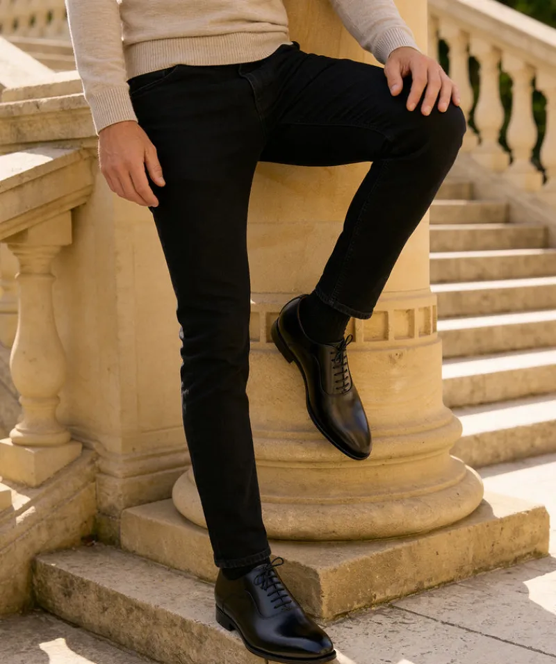 finsburyshoes shop Richelieu ANDREAS Noir*Homme Toutes Les Chaussures|Chaussures De Ville